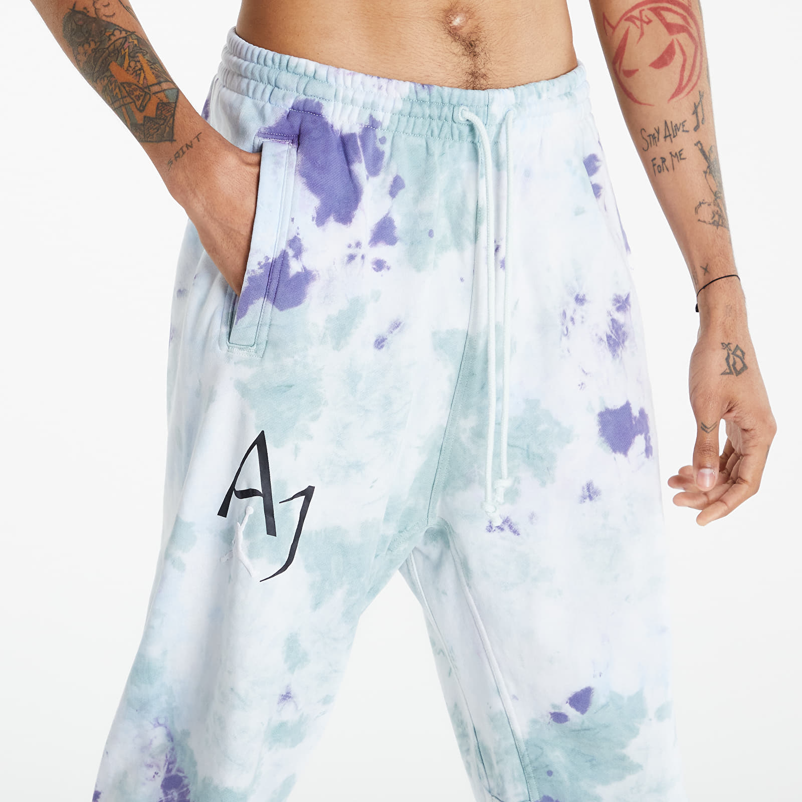 Džíny a kalhoty Jordan Sport DNA Fleece Pant Ocean Cube