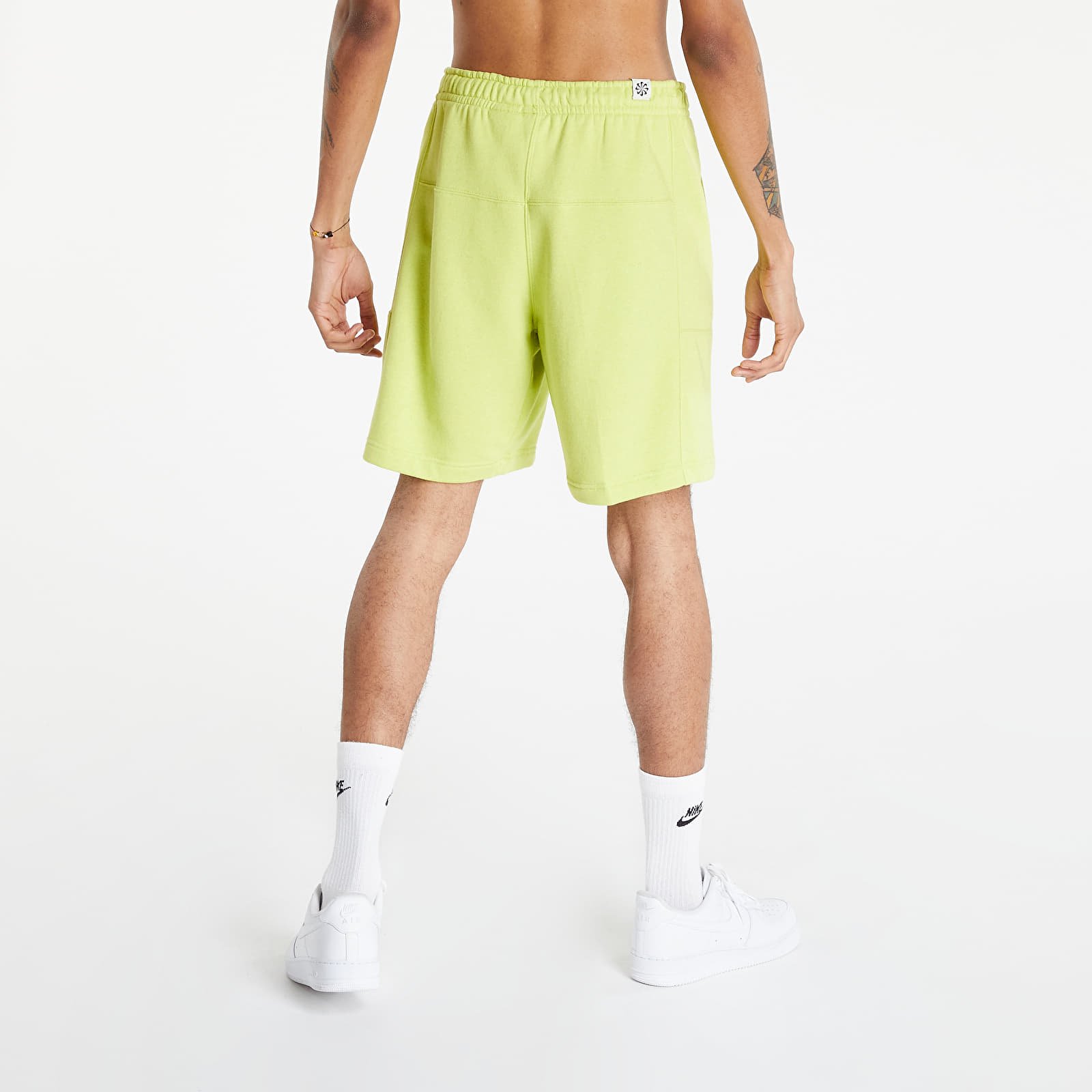 Kraťasy Nike Sportswear Revival Fleece Shorts  Atomic Green/ White