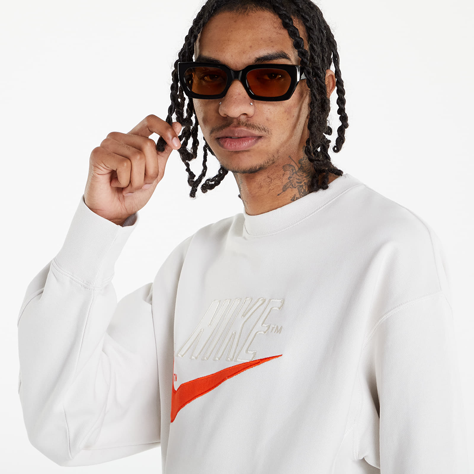 Hoodies and sweatshirts  Nike Sportswear Trend Fleece Crew Phantom