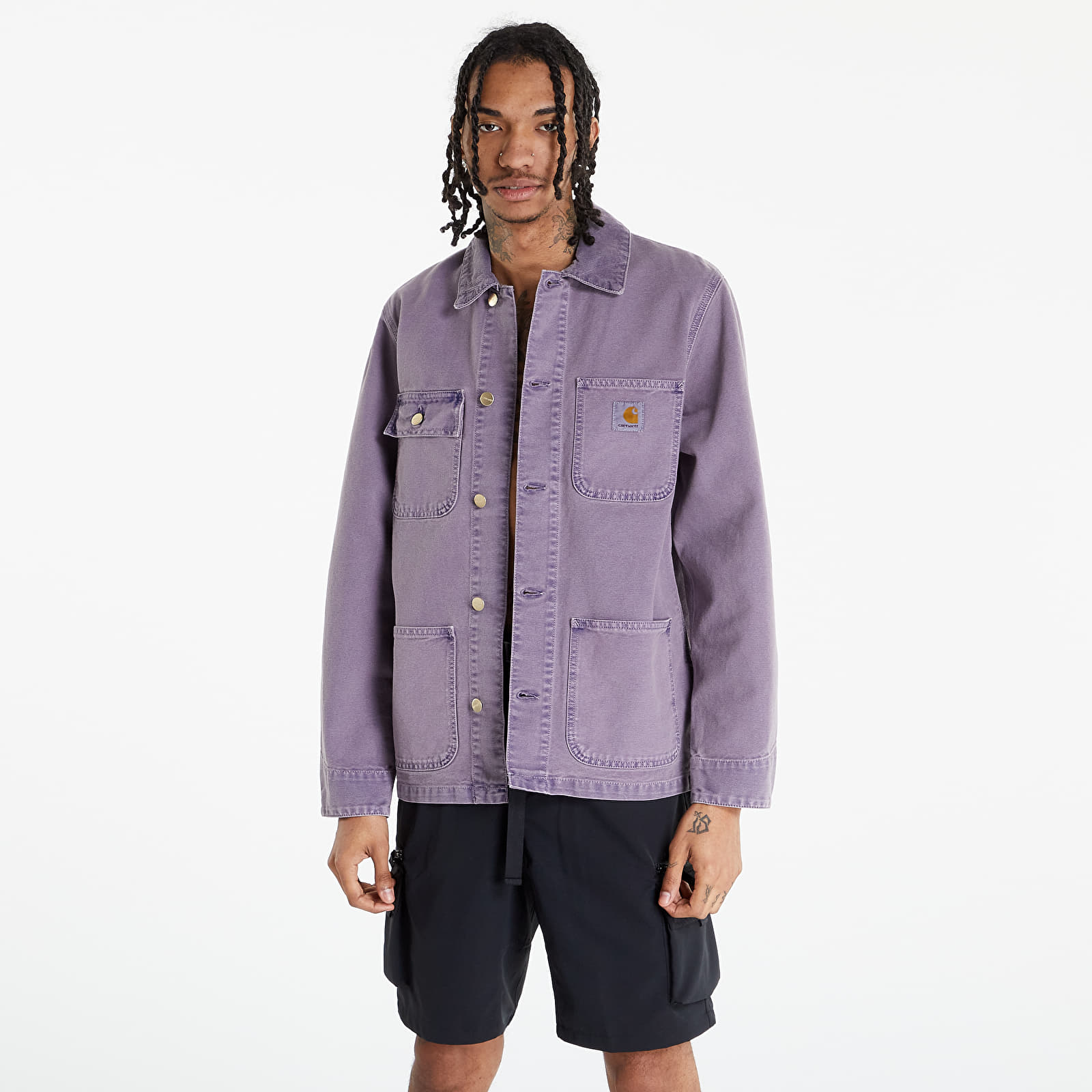 Μπουφάν Carhartt WIP Michigan Coat Razzmic/ Razzmic Faded