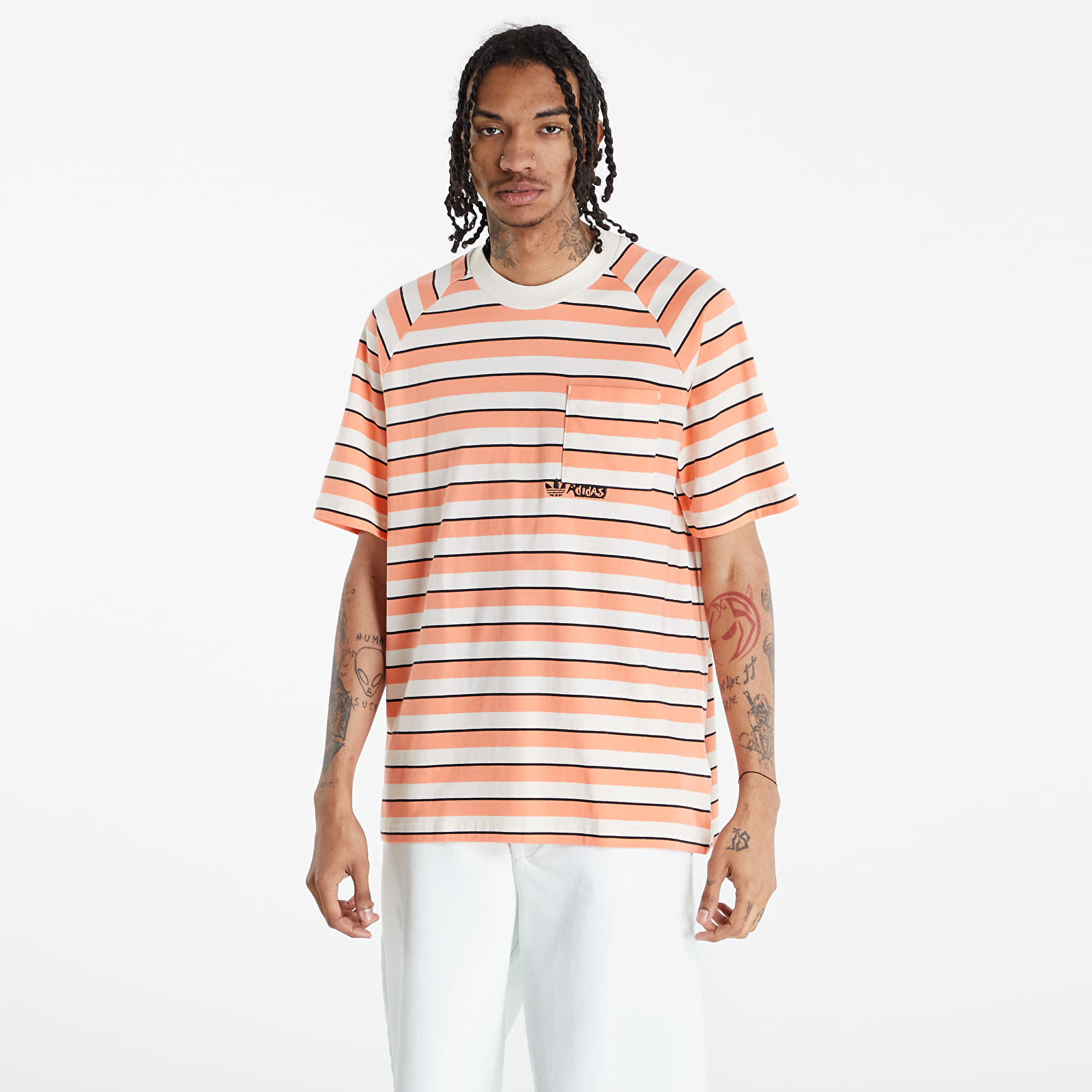 Pólók adidas Pocket Tee Semi Coral