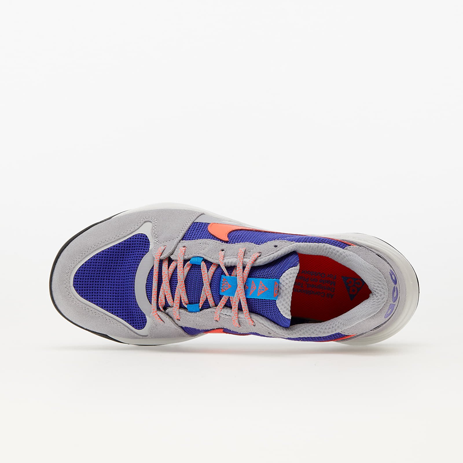 Férfi cipők Nike ACG Lowcate Wolf Grey/ Bright Crimson-Indigo Burst