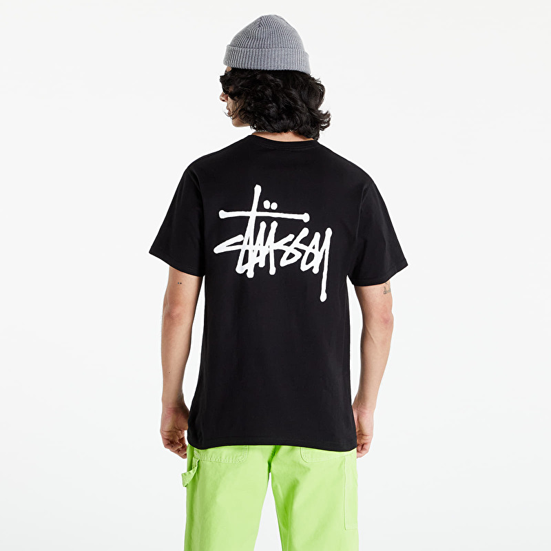 Stüssy Basic Stussy Tee Black | Footshop
