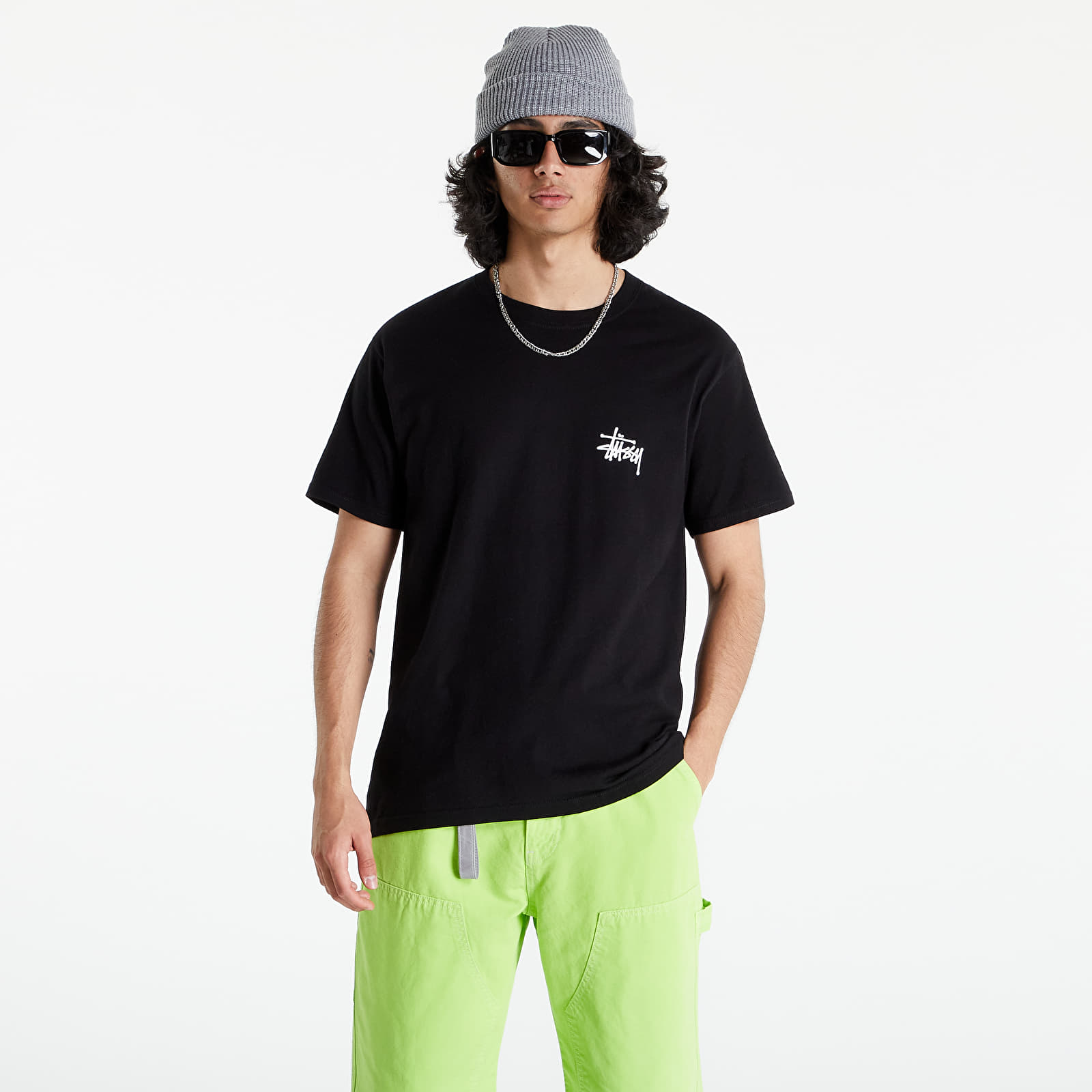 T-Shirts Stüssy Basic Stussy Tee Black