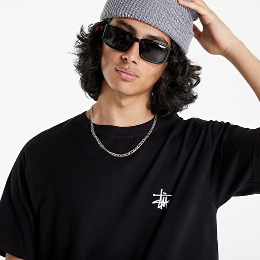 T-shirts Stüssy Basic Stussy Tee Black Footshop