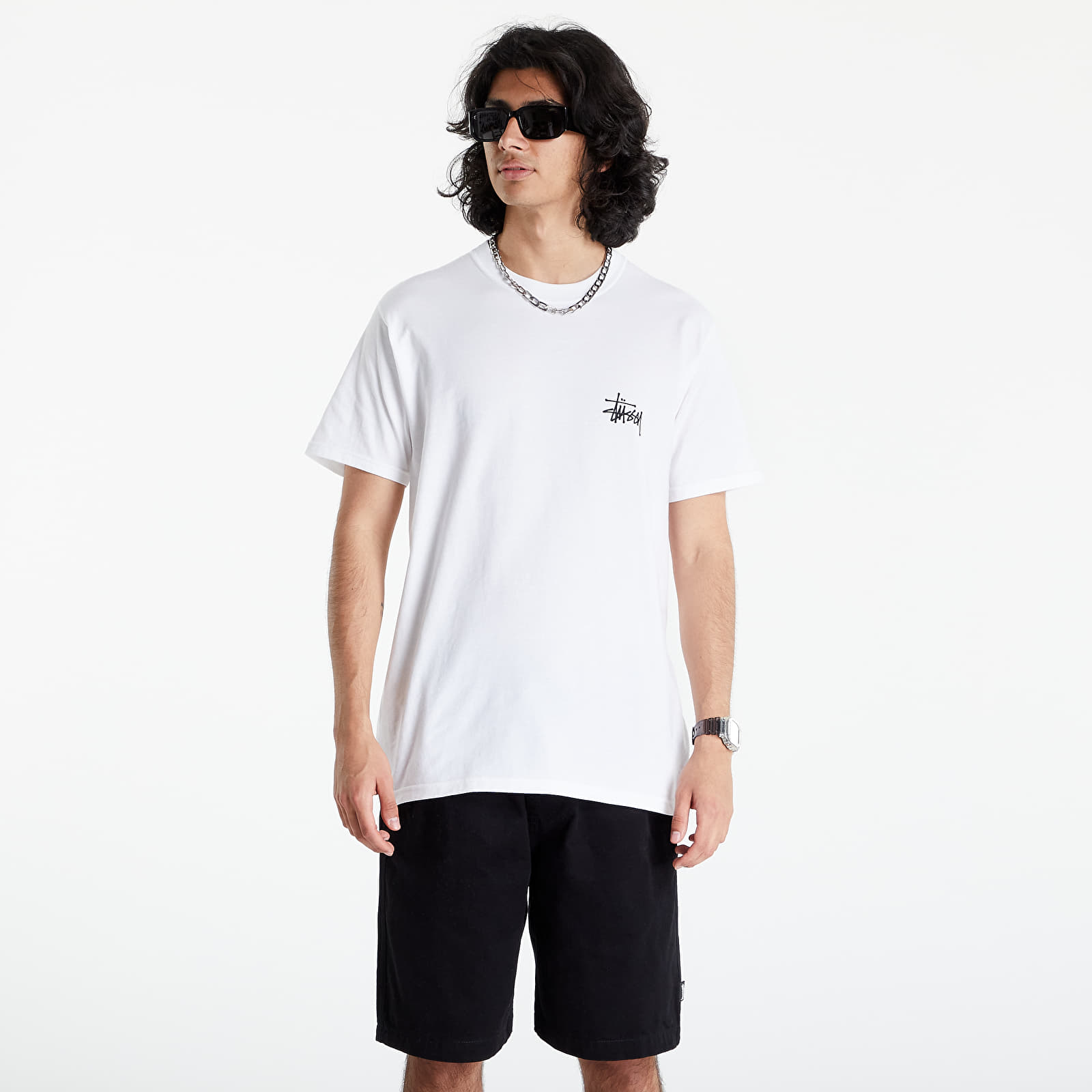 Magliette Stüssy Basic Stussy Tee White