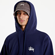 Navy stussy hoodie sales