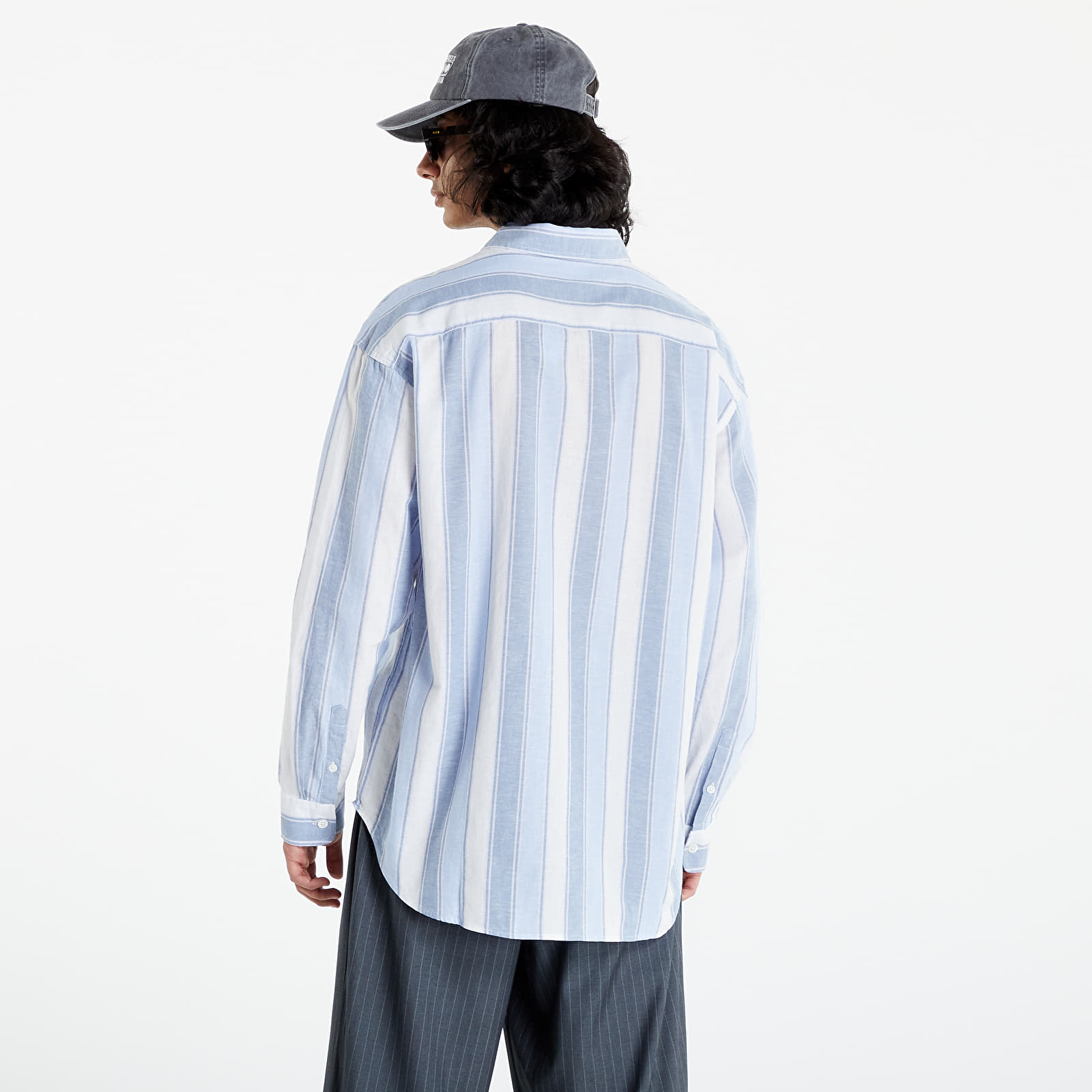 Shirts Stüssy Wide Striped Shirt Blue Stripe