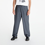 Pants and jeans Stüssy Striped Volume Pleated Trouser Grey