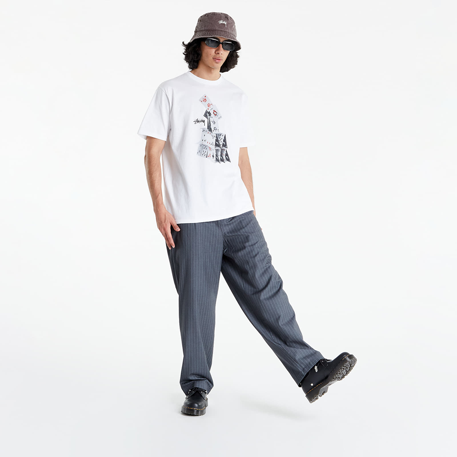 Koszulki Stüssy House Of Cards Tee White