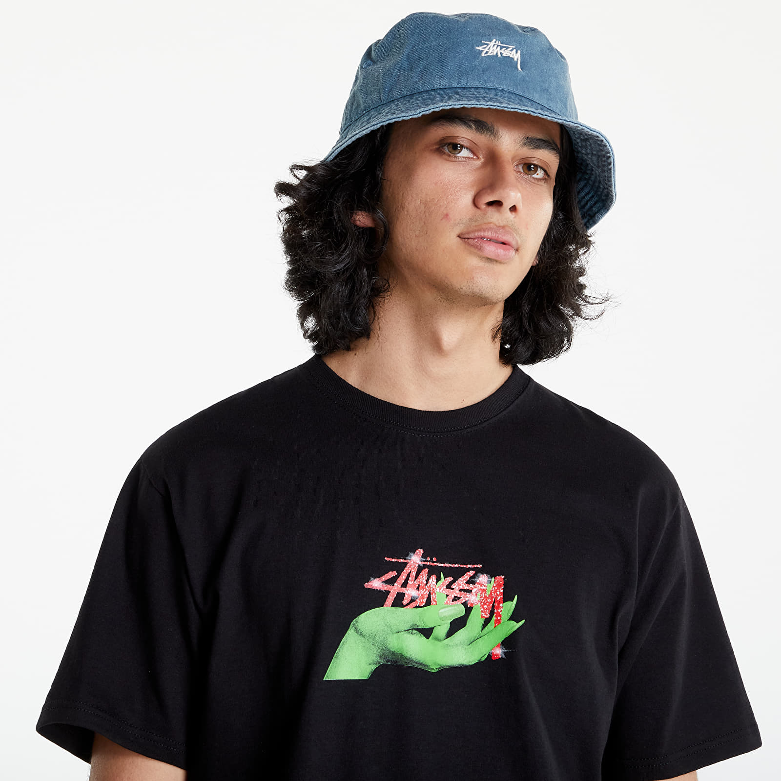 T-shirts Stüssy Oz Tee Black