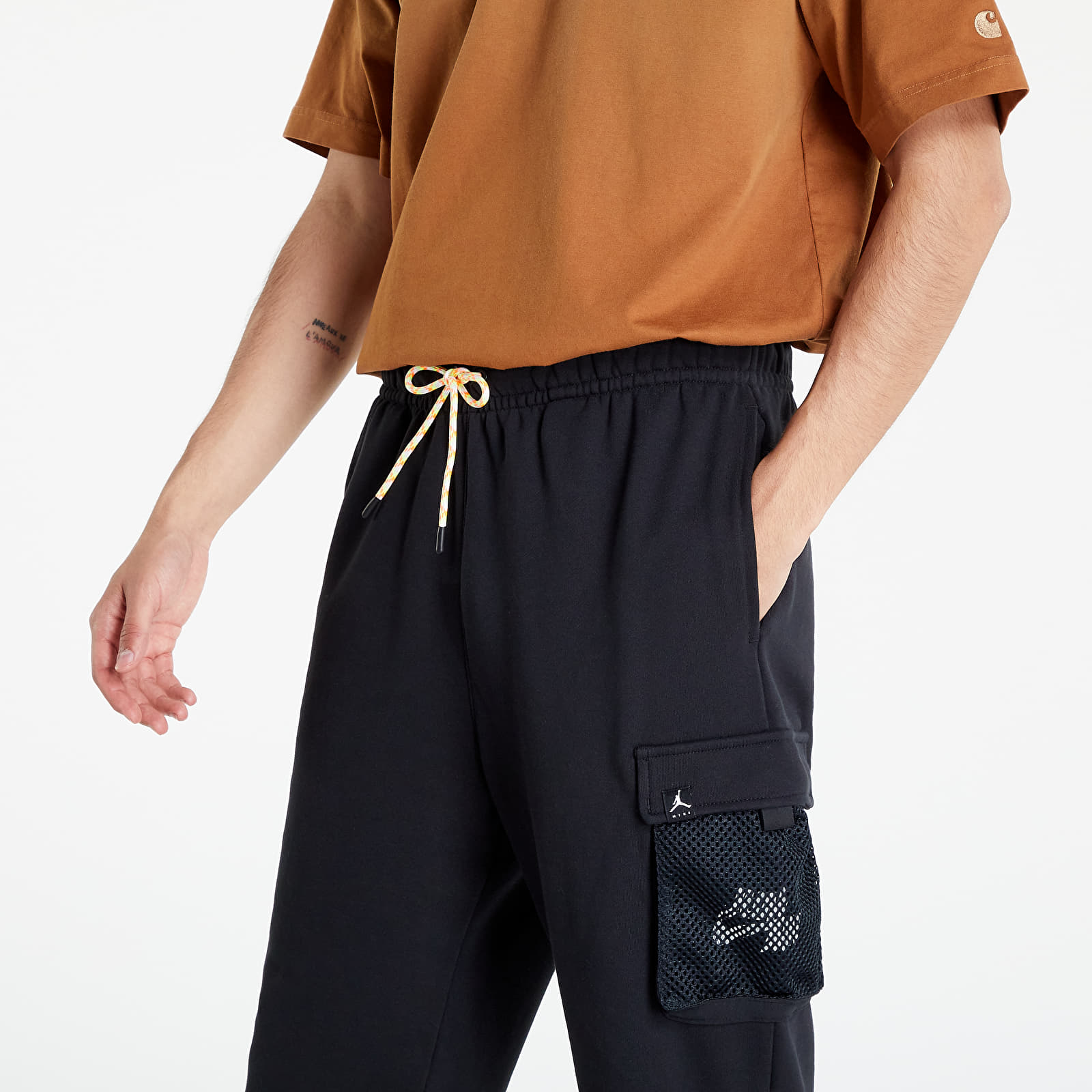 Pantalones Jordan Jumpman Fleece Pant Black/ White