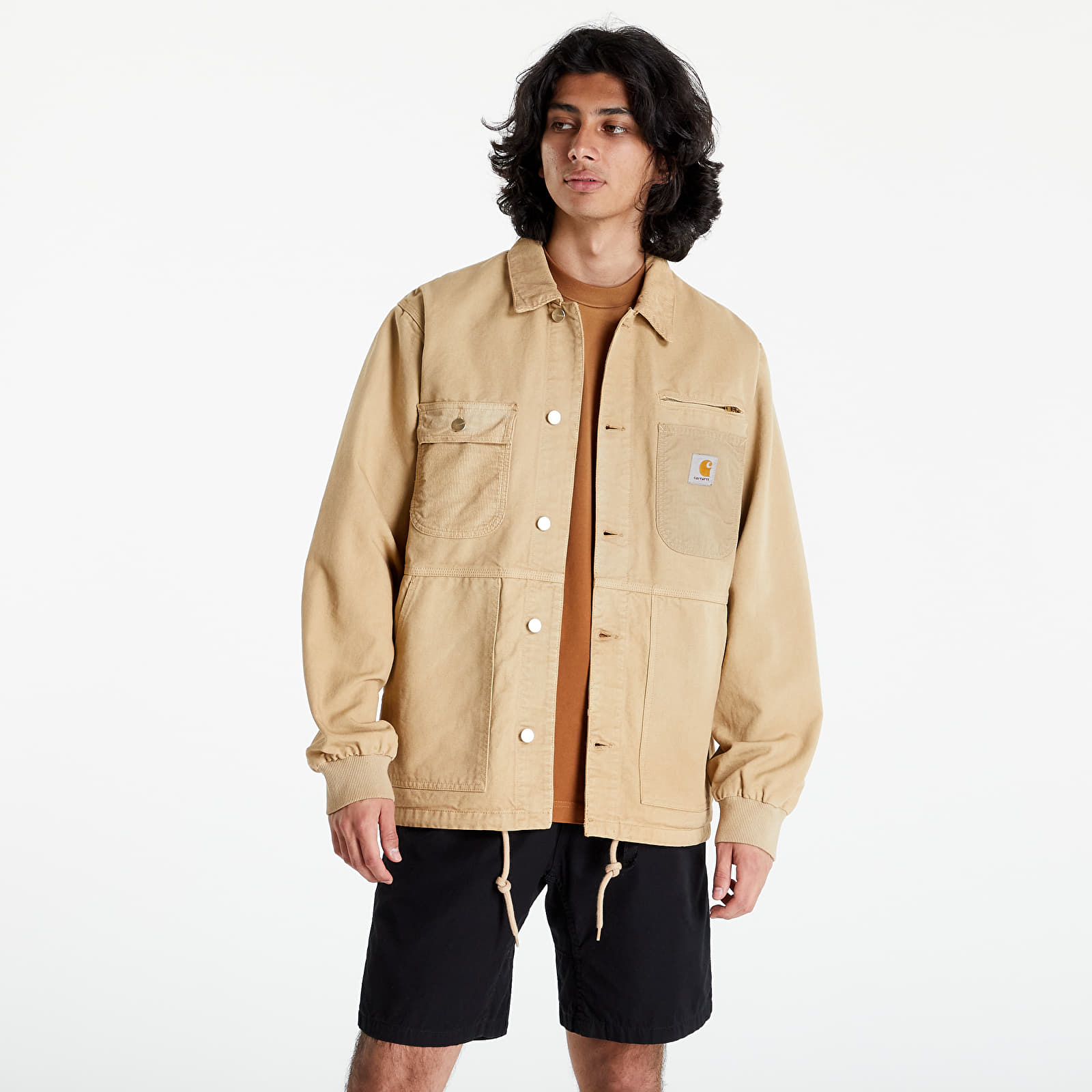 Jacken Carhartt WIP Medley Jacket Dusty H Brown Garment Dyed | Footshop