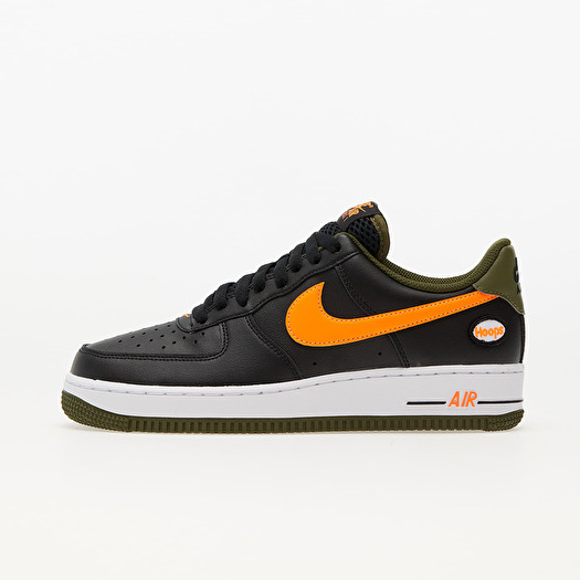 Air Force 1 07 LV8 Black Total Orange Rough Green White Footshop