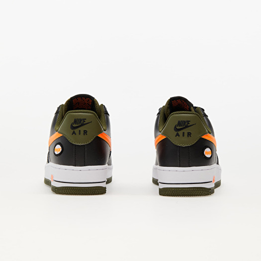 Air Force 1 07 LV8 Black Total Orange Rough Green White Footshop
