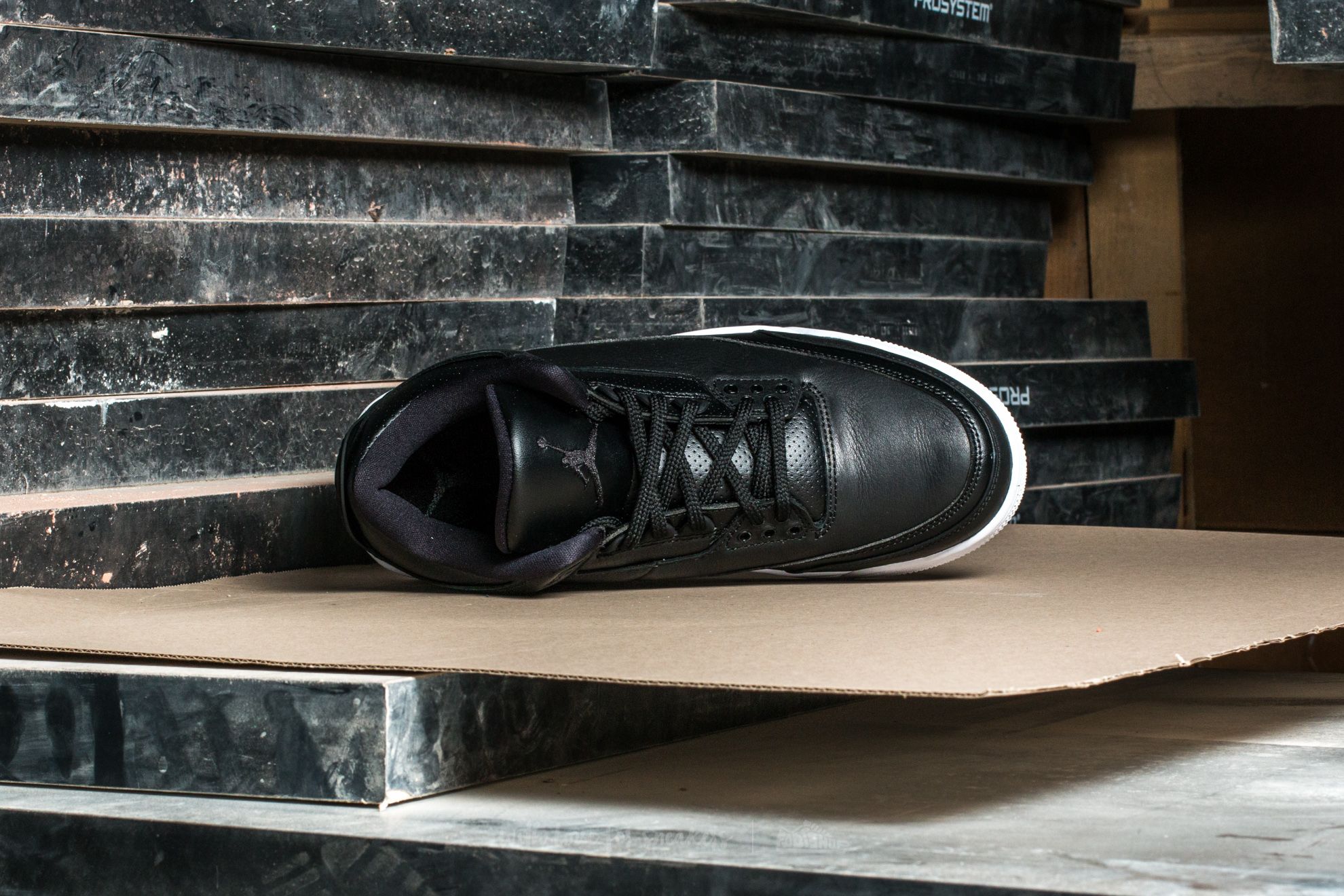 Men's shoes Air Jordan 3 Retro Black/ Black-White