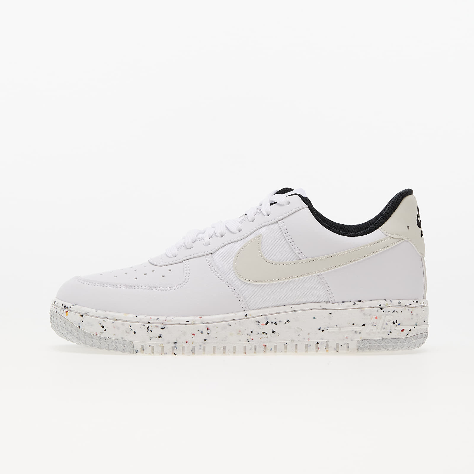 Férfi cipők Nike Air Force 1 Crater Next Nature White/ Light Bone-Volt-Black