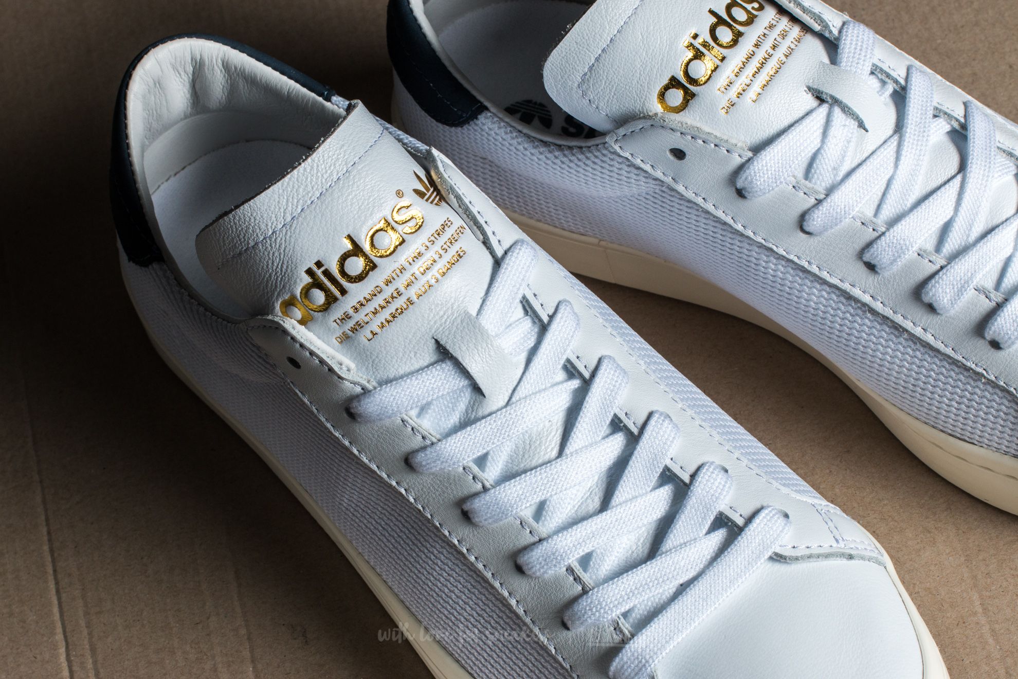 Men s shoes adidas CourtVantage Ftw White Tech Ink Footshop