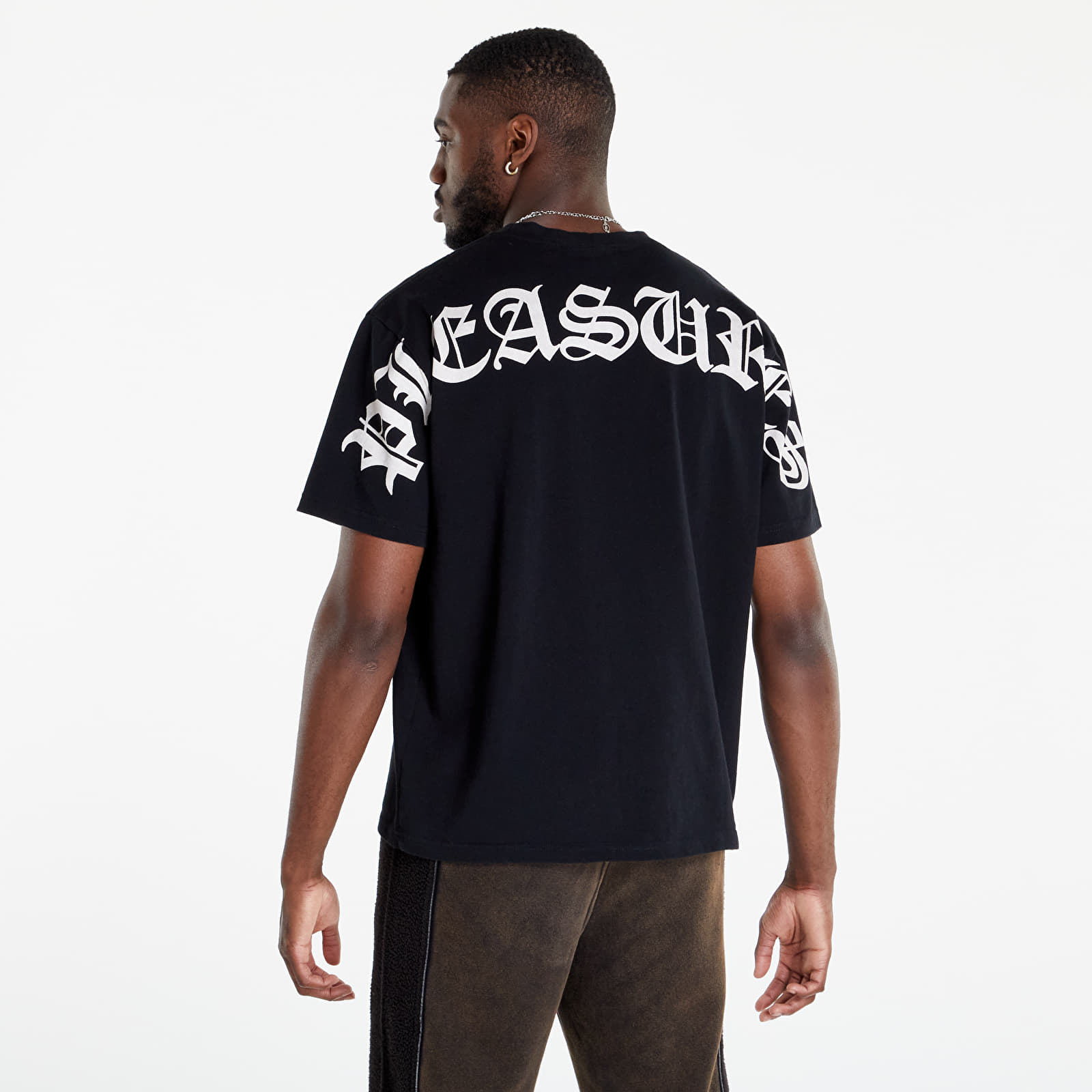 T-särgid PLEASURES Neural Heavyweight T-Shirt Black