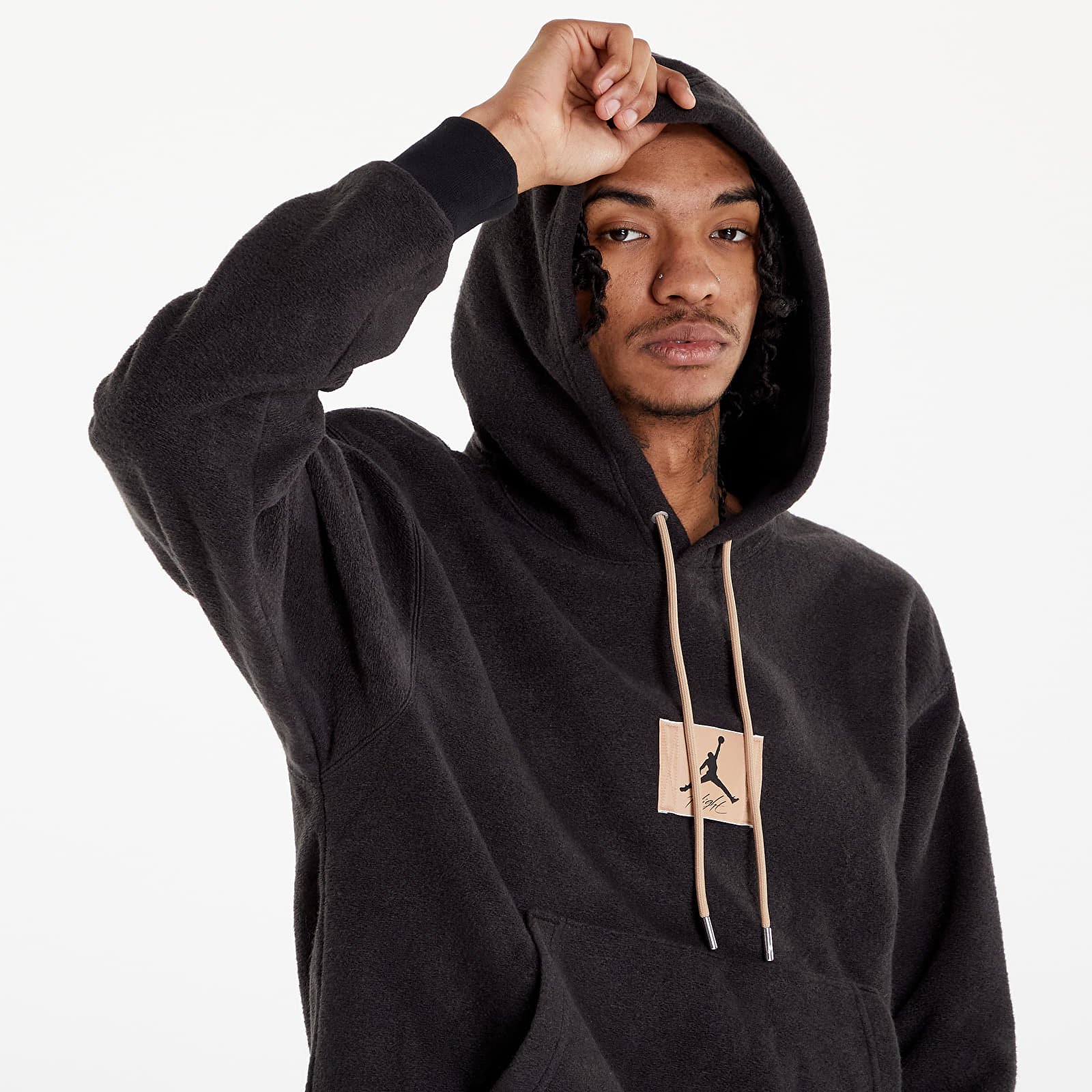 Hoodies and sweatshirts Jordan Flight Heritage Men s Pullover Hoodie Black Footshop