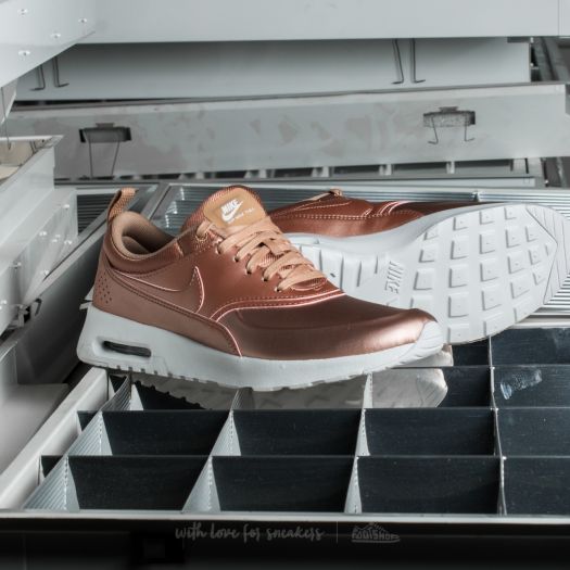 Wmns nike air max thea se metallic red bronze womens running shoes top