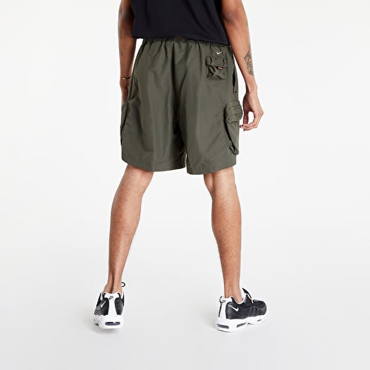 Nike ACG Snowgrass Cargo Shorts Cargo Khaki Black Summit White Footshop