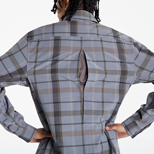 Nike ACG Dri-FIT UV 'Devastation Trail' Men´s Checked Top Smoke