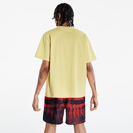 T-shirts PLEASURES Leader Heavyweight T-Shirt Yellow | Footshop