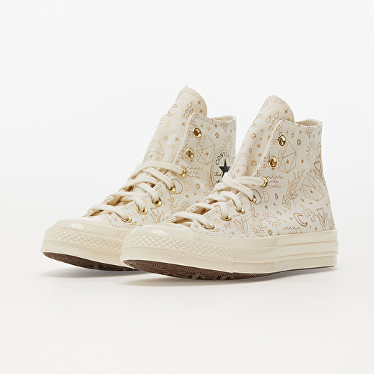 Chaussures et baskets femme Converse Chuck 70 Egret Light Gold