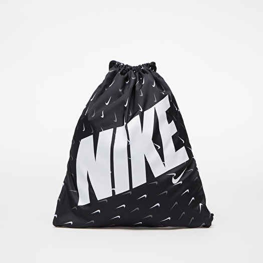 Bags backpacks Nike Kids Drawstring Bag Black Black White