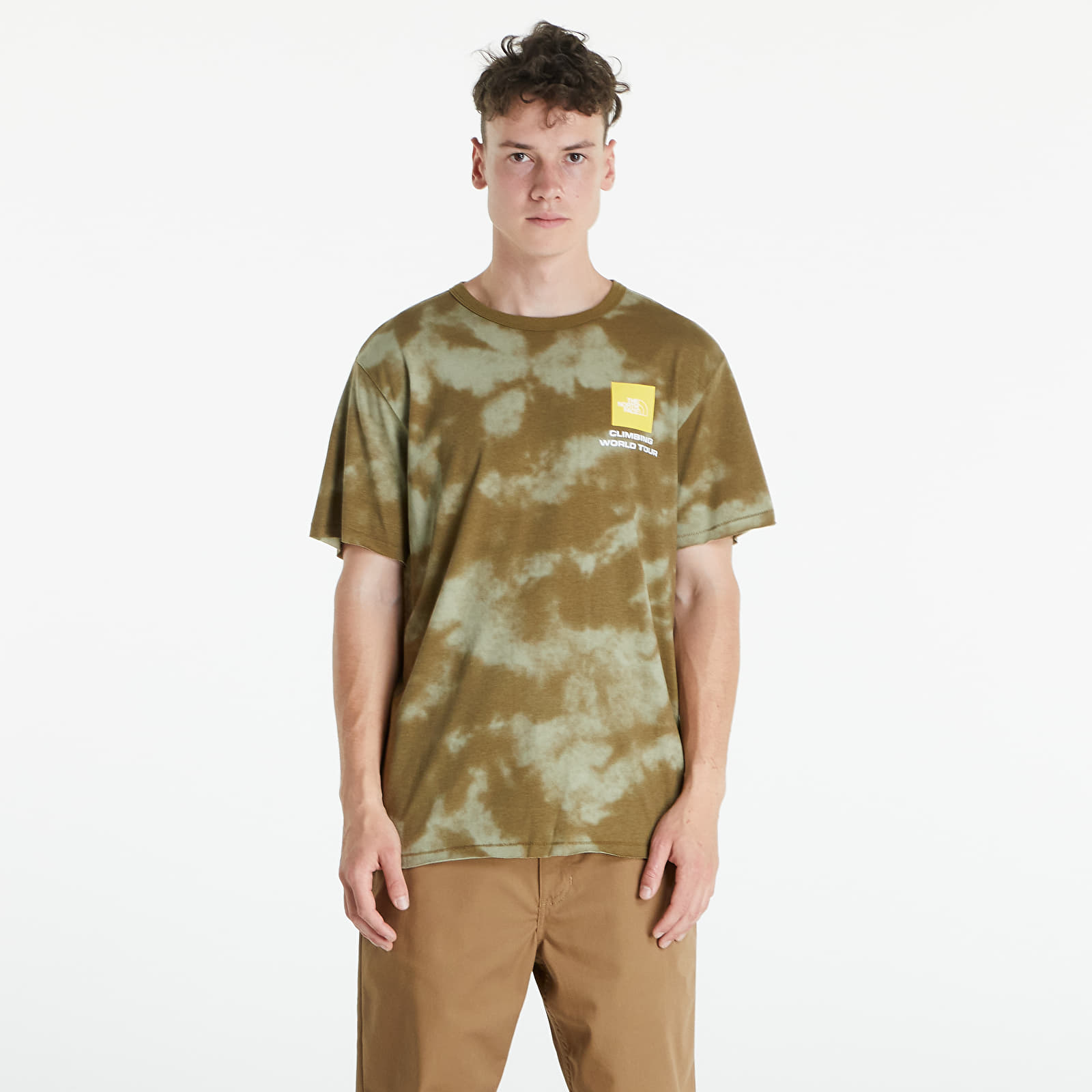 Majice i košulje The North Face Himalayan Bottle Source Short Sleeve Tee Military Olive Dye Print