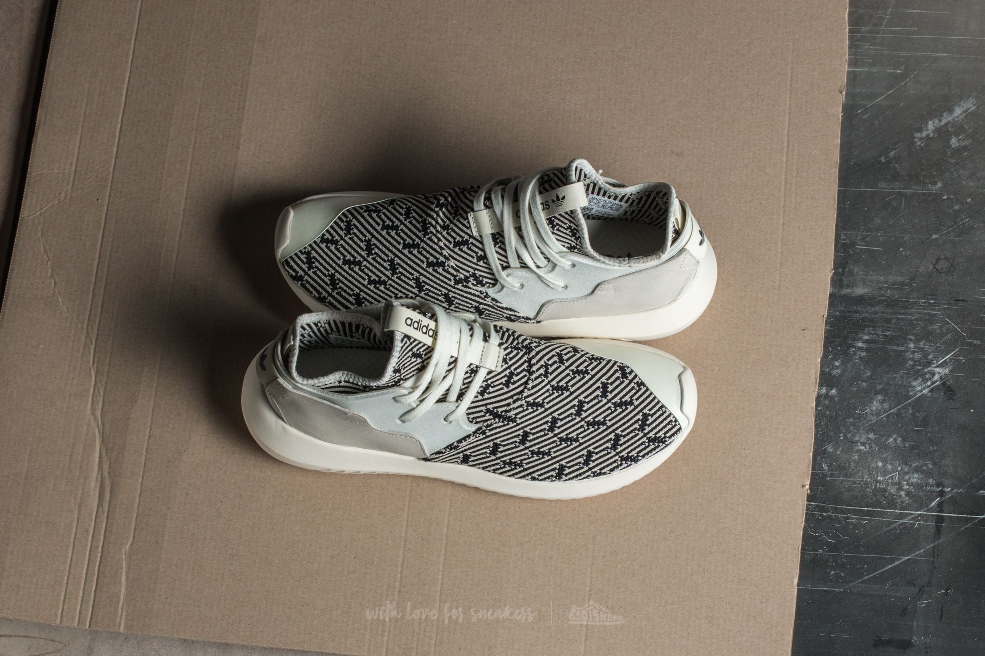 Women's shoes adidas Tubular Entrap PK W Off White/ Off White/ Core White