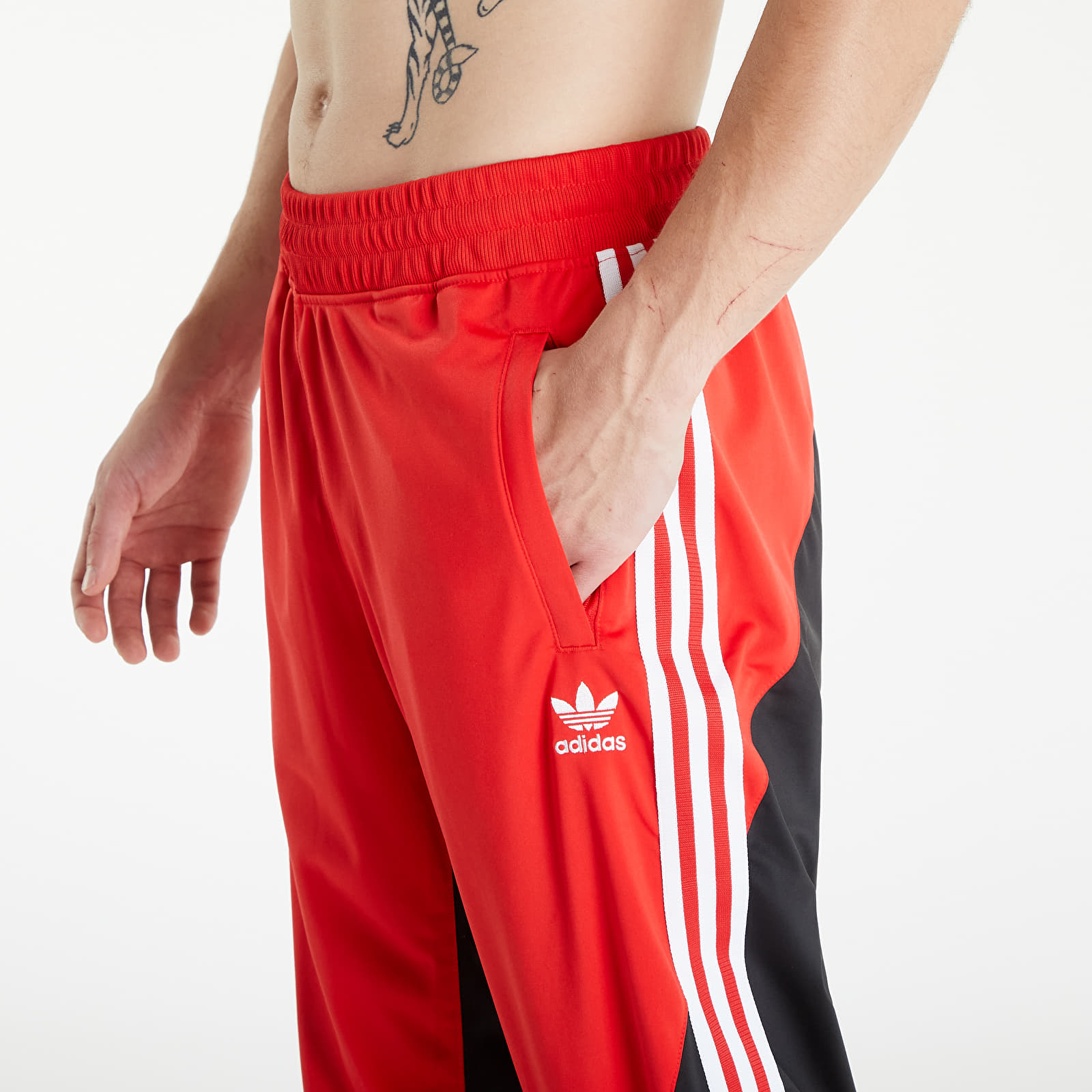 Adidas sst track pants mens red new arrivals