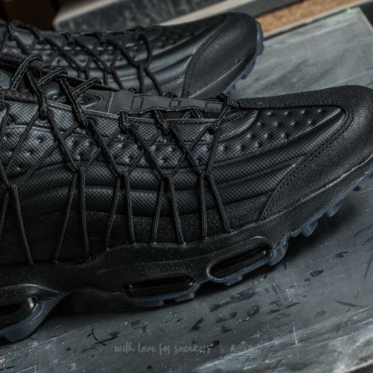 Nike air max 95 ultra se triple black on sale