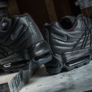 Herren Sneaker und Schuhe Nike Air Max 95 Ultra SE Premium Black Metallic Hematite Black Footshop