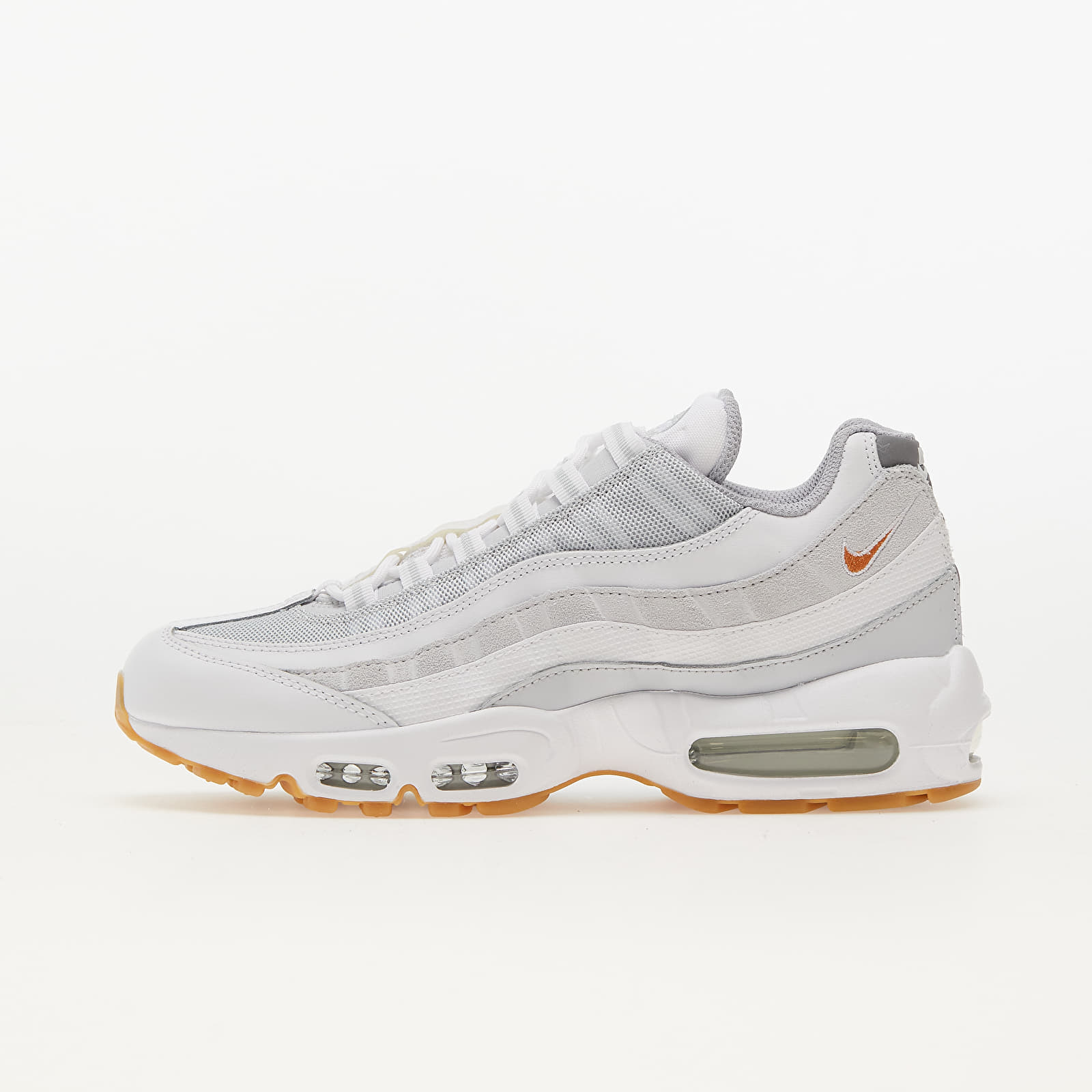 Zapatillas Hombre Nike Air Max 95 White/ Hot Curry-Pure Platinum-Wolf Grey