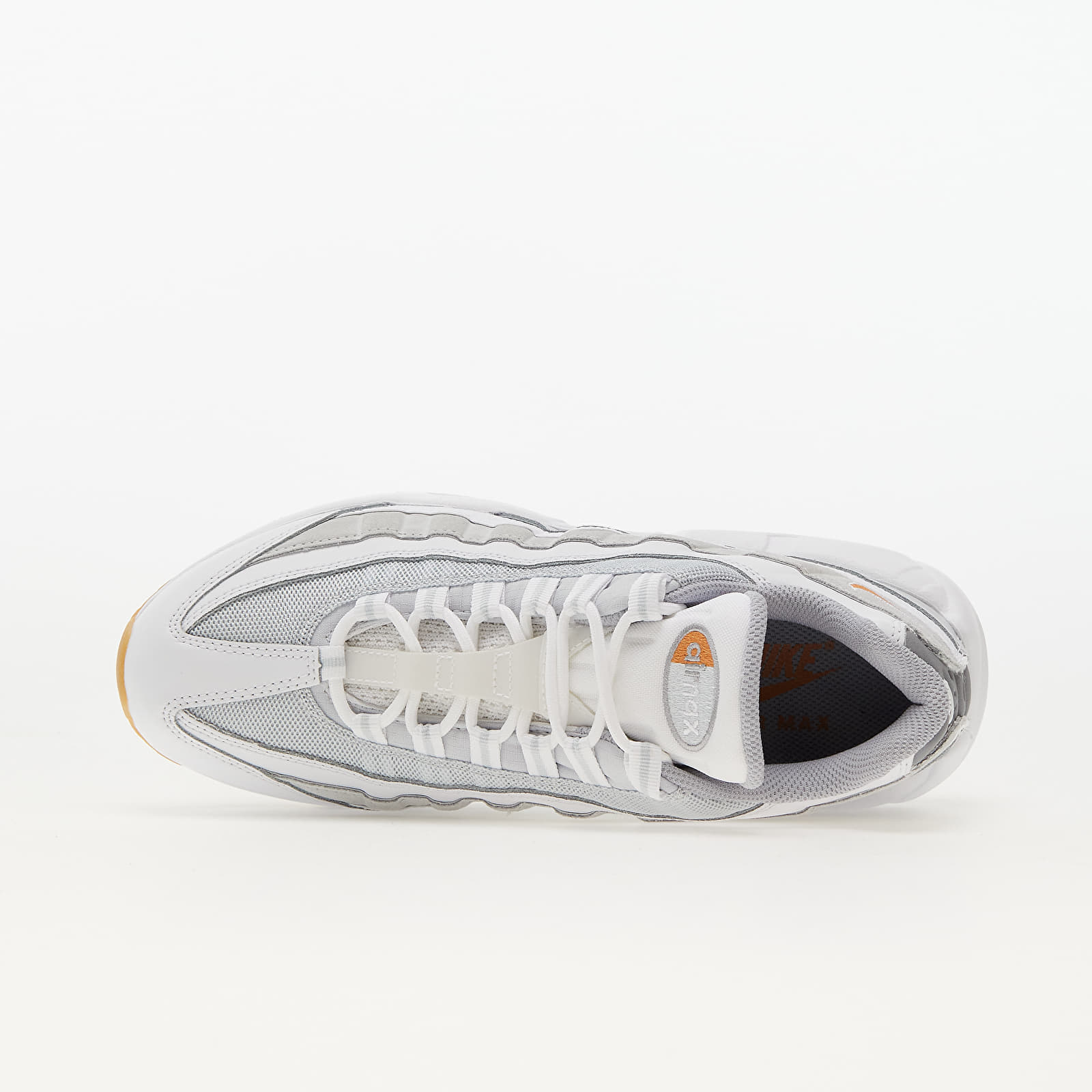 Zapatillas Hombre Nike Air Max 95 White/ Hot Curry-Pure Platinum-Wolf Grey