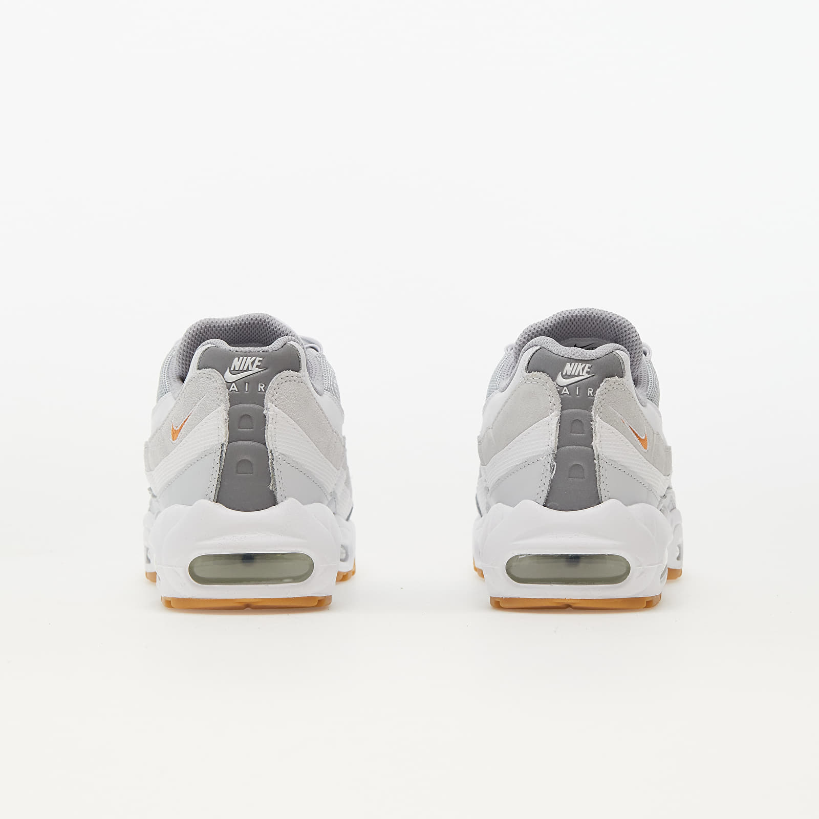 Zapatillas Hombre Nike Air Max 95 White/ Hot Curry-Pure Platinum-Wolf Grey