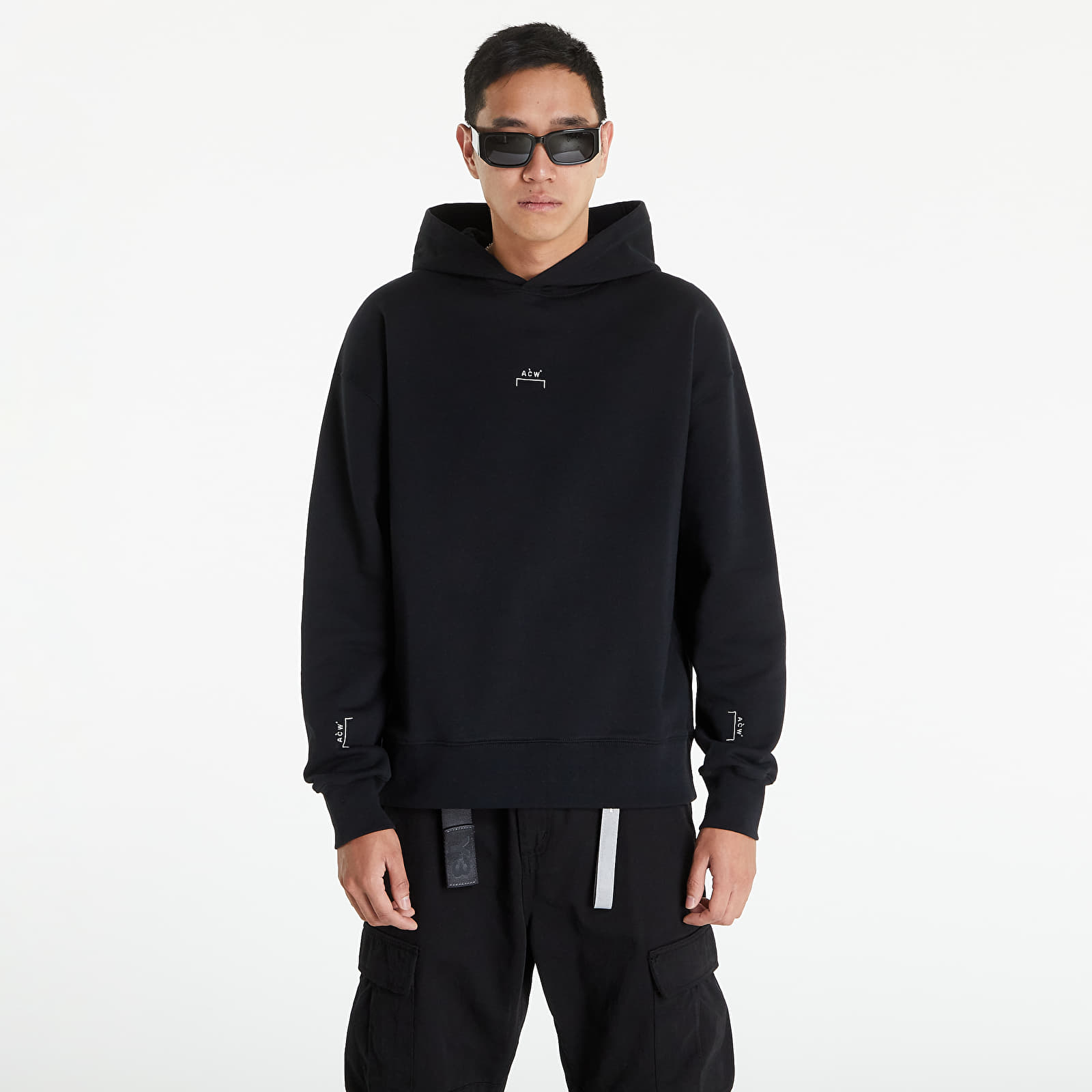 Mikiny A-COLD-WALL* Essential Hoodie Black