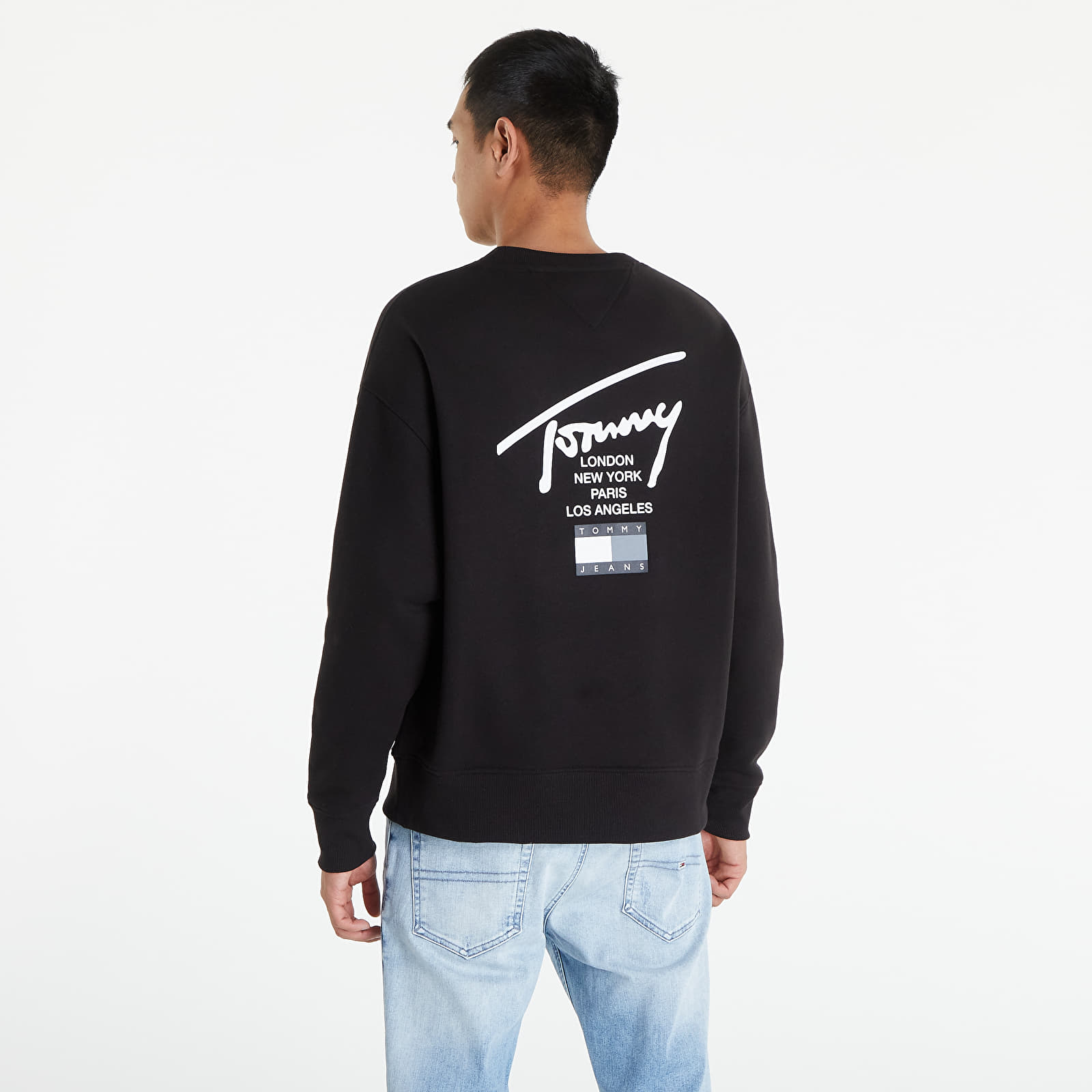Tommy jeans best sale modern logo sweatshirt