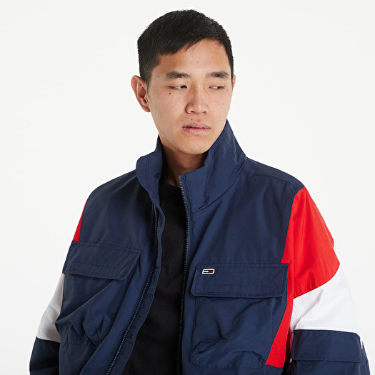 Track jacket store tommy hilfiger