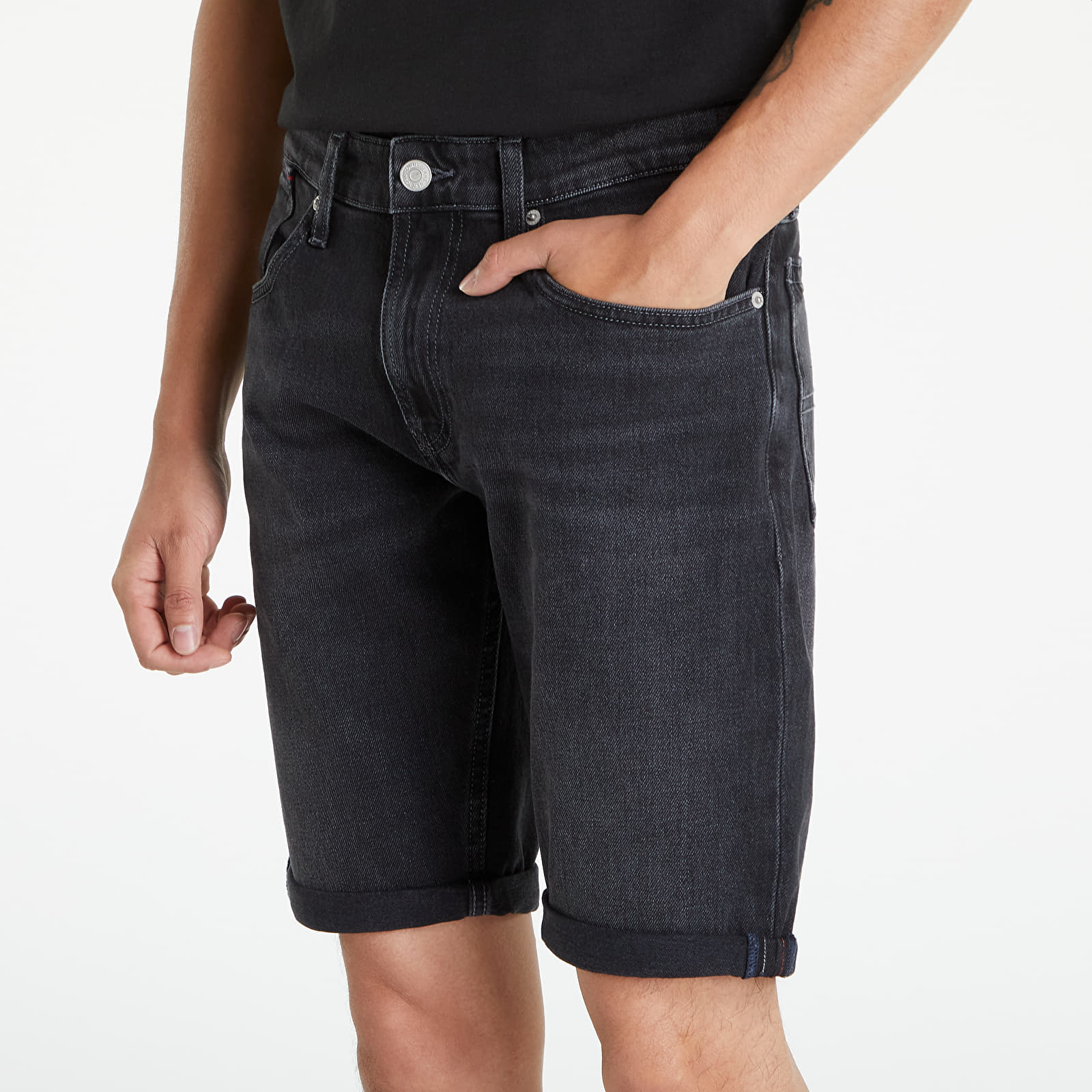 Kraťasy Tommy Jeans Ronnie Shorts Denim Black