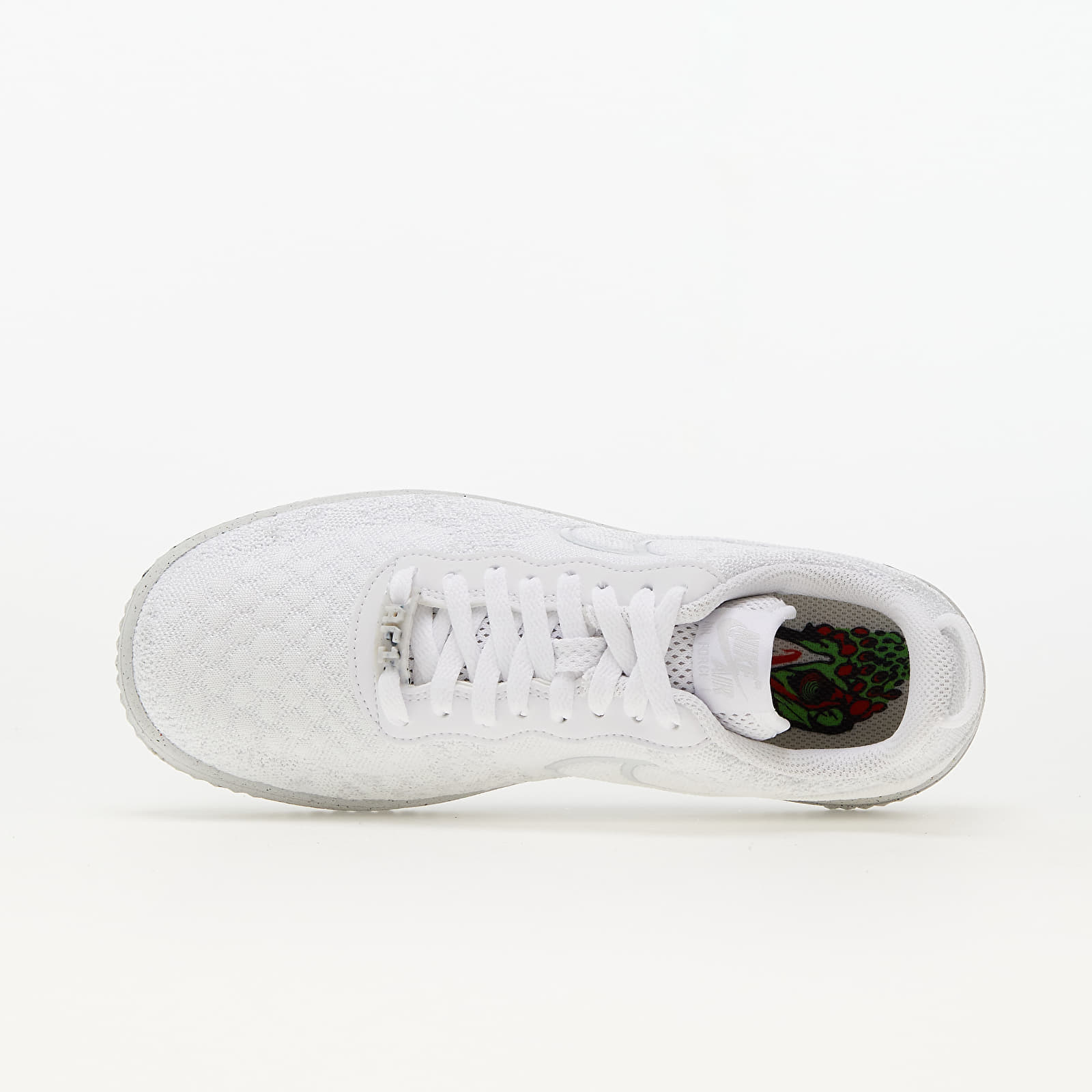 Herenschoenen Nike Air Force 1 Crater Flyknit Nn White/ White-Summit White-Platinum Tint