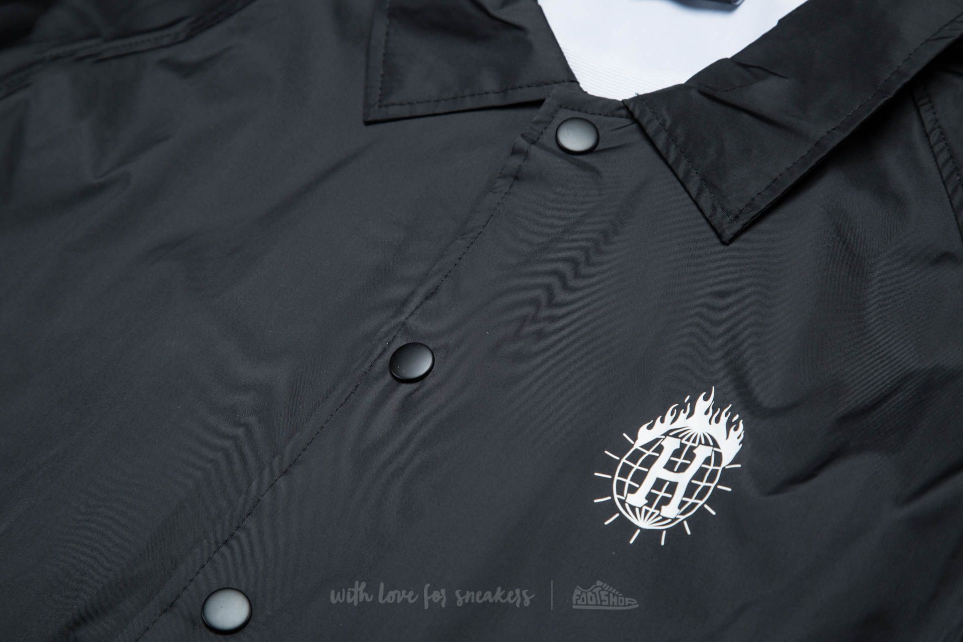 Chaquetas Coach HUF x Thrasher Tour De Stoops Coach'S Jacket Black