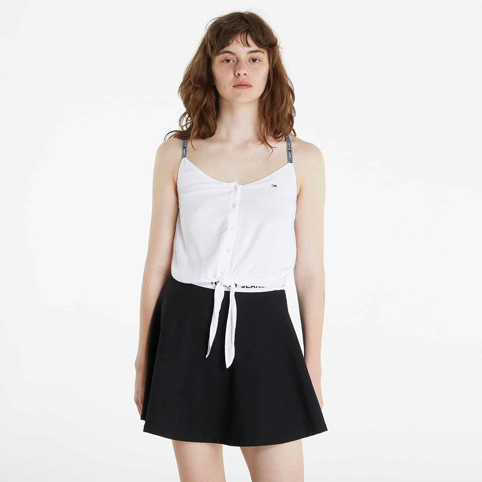 Tops Tommy Jeans Essential Strappy Top White