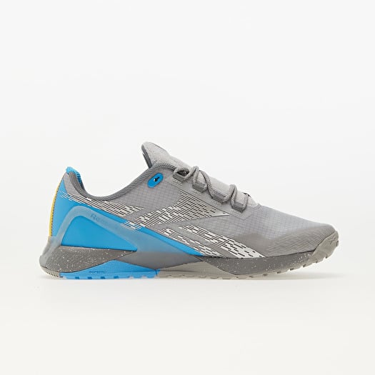 Chaussures et baskets homme Reebok Nano X1 TR Adventure Pure Grey3 Pure Grey5 Bright Cyan Footshop