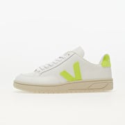 Women s shoes Veja W V 12 Leather Extra White Jaune Fluo Footshop