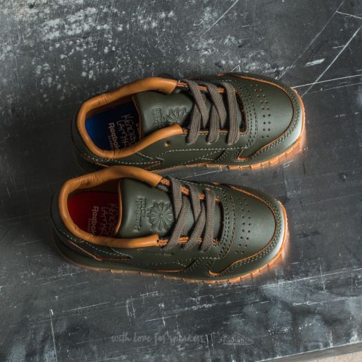 Reebok leather enfant new arrivals brun