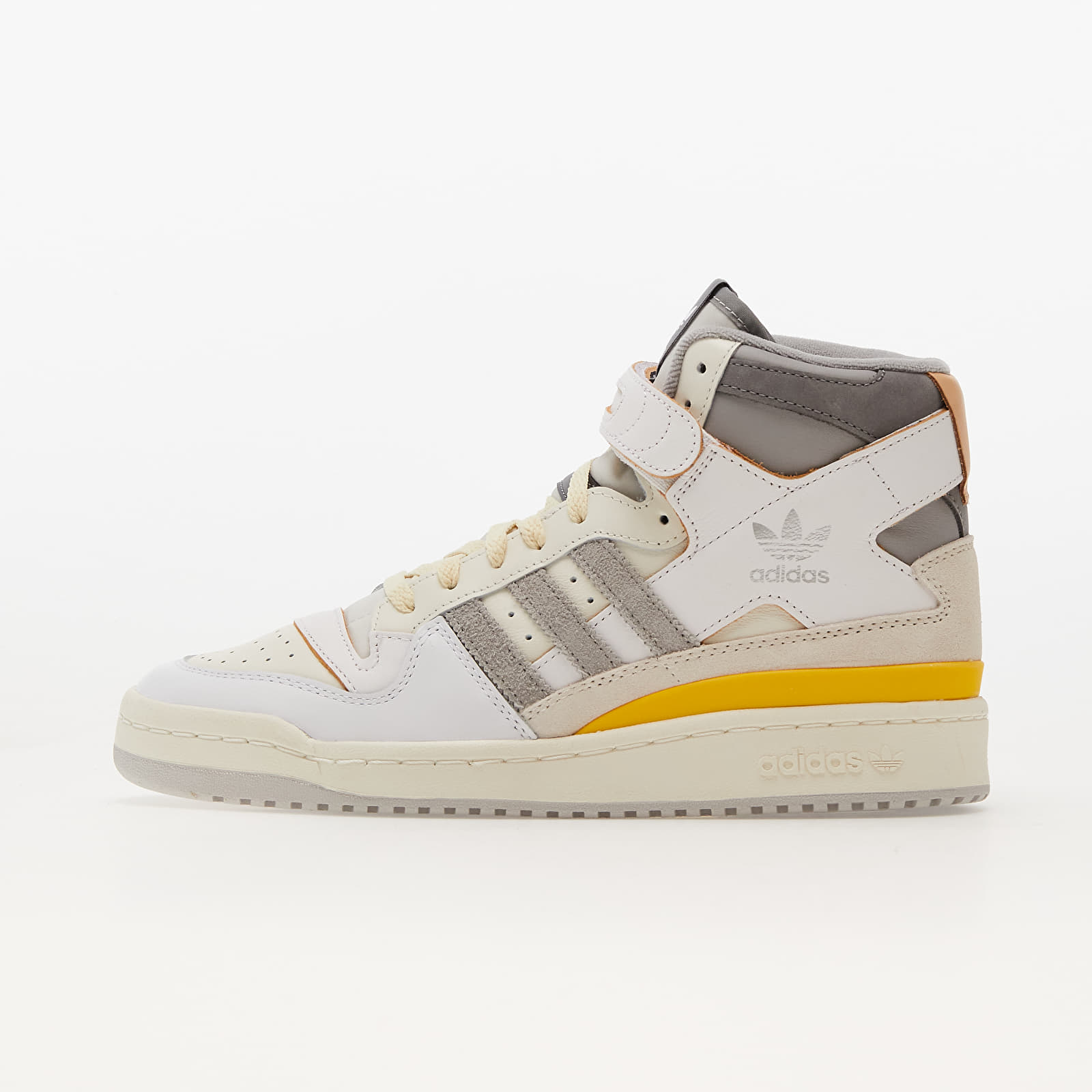 Мъжки кецове и обувки adidas Forum 84 Hi Ftw White/ Multi Solid Grey/ Yellow