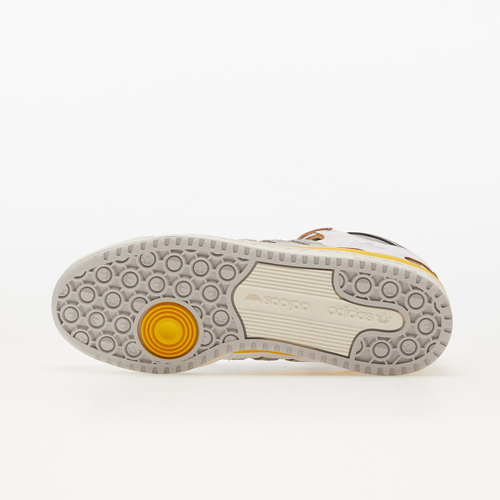 Scarpe uomo adidas Forum 84 Hi Ftw White/ Multi Solid Grey/ Yellow